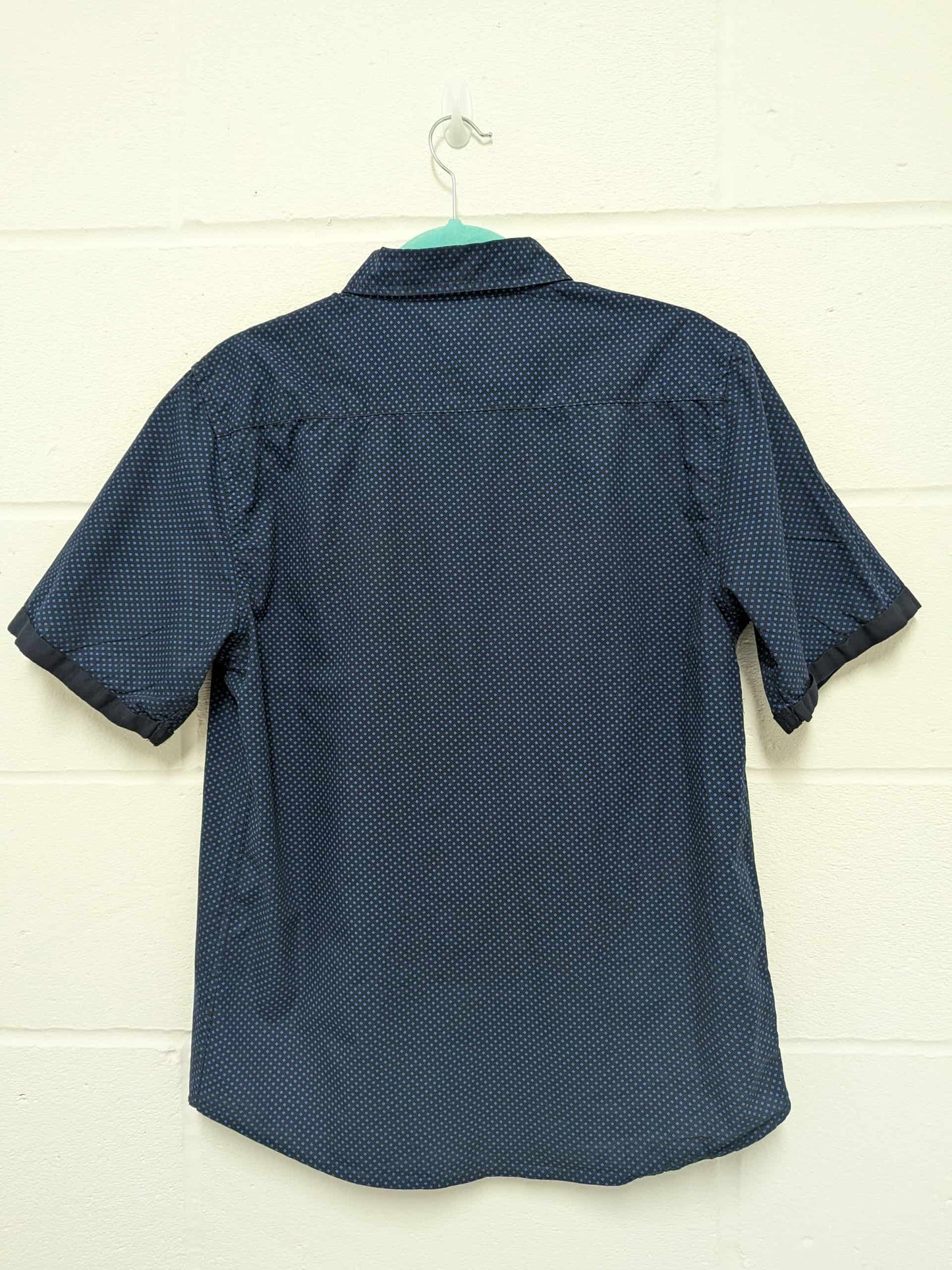 fringe shirt with embroidery prawn - medium