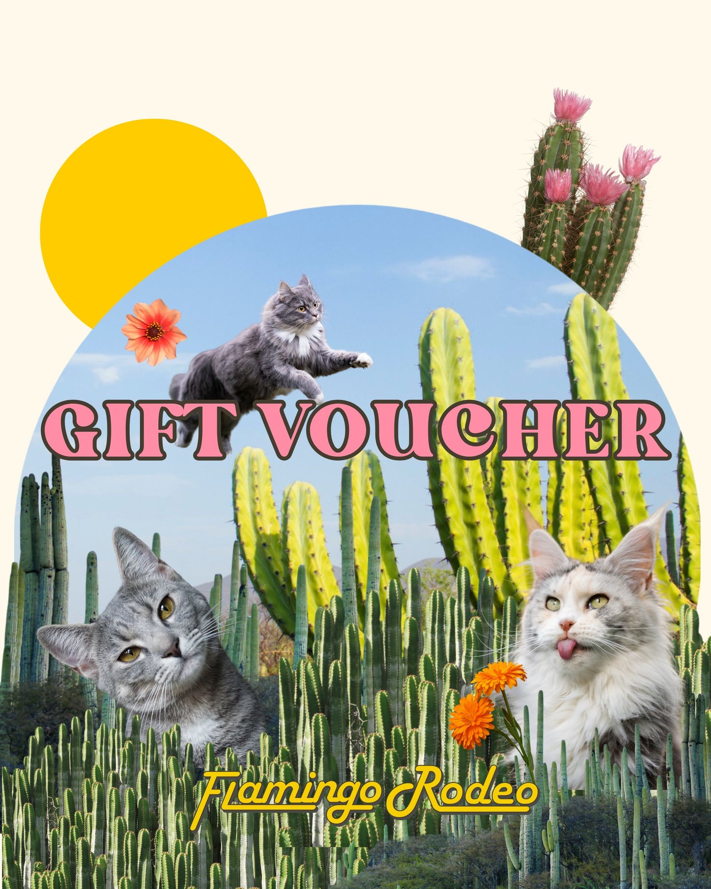 Flamingo Rodeo Gift Card