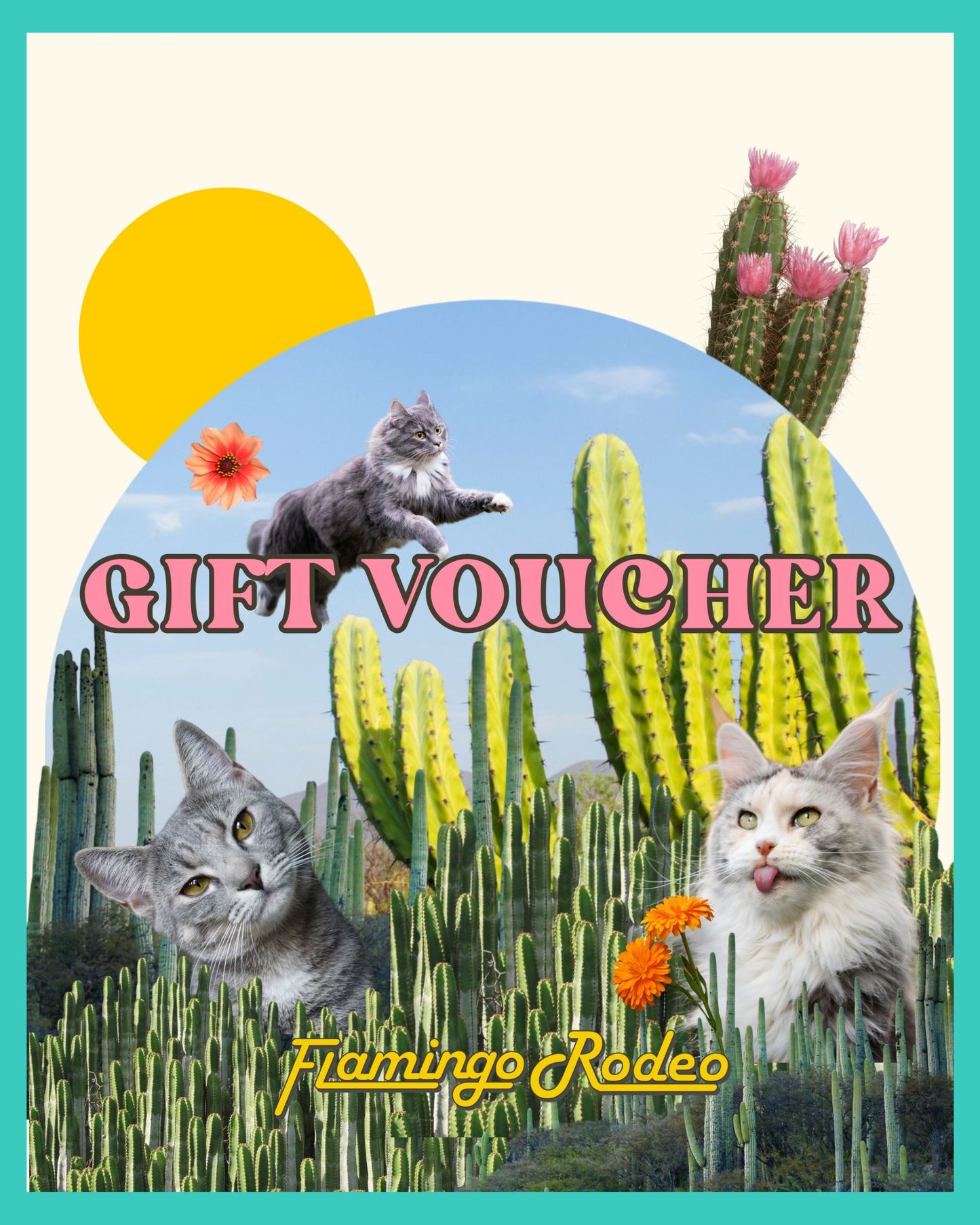 Flamingo Rodeo Gift Card