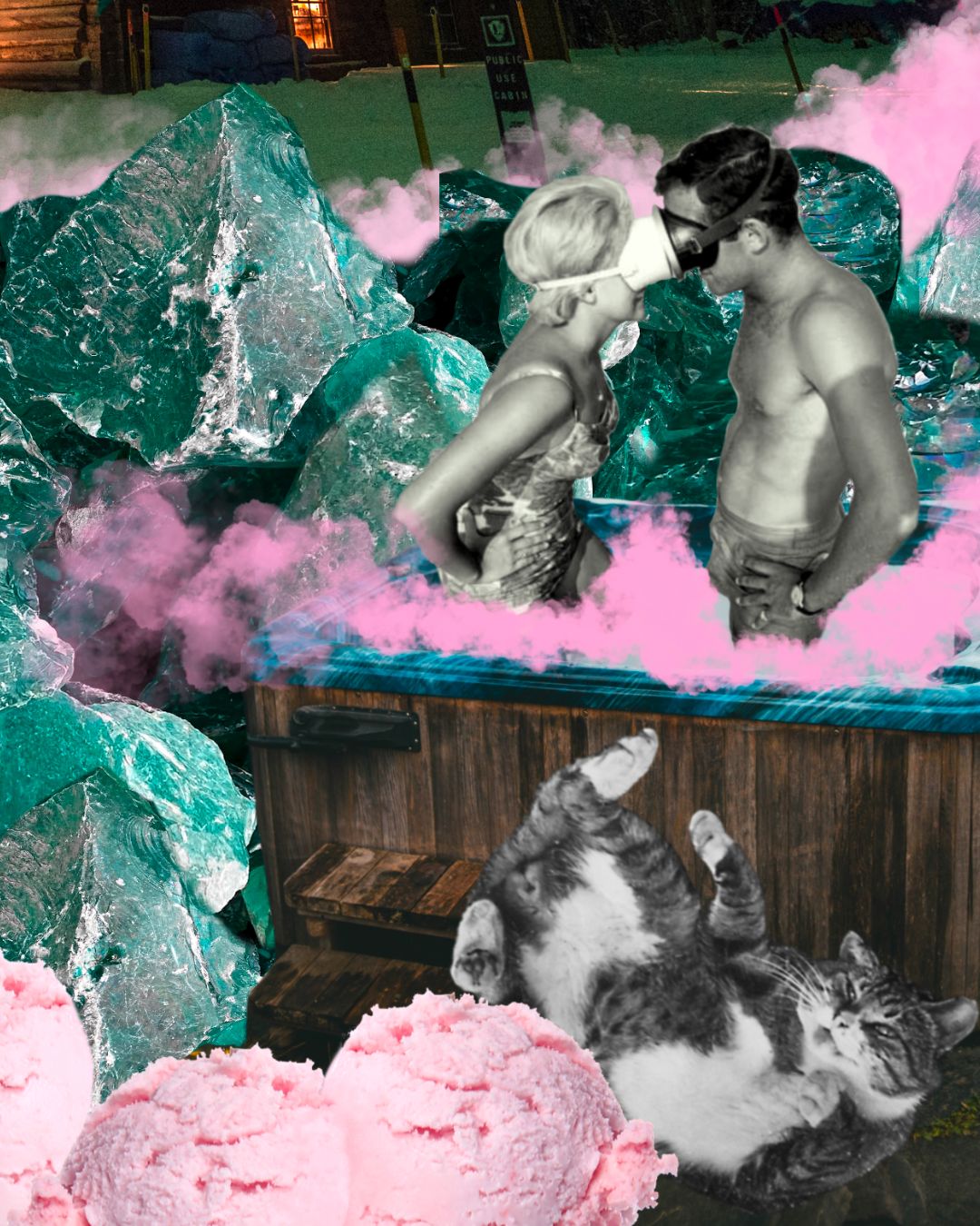 Hot Tub Cold Cabin